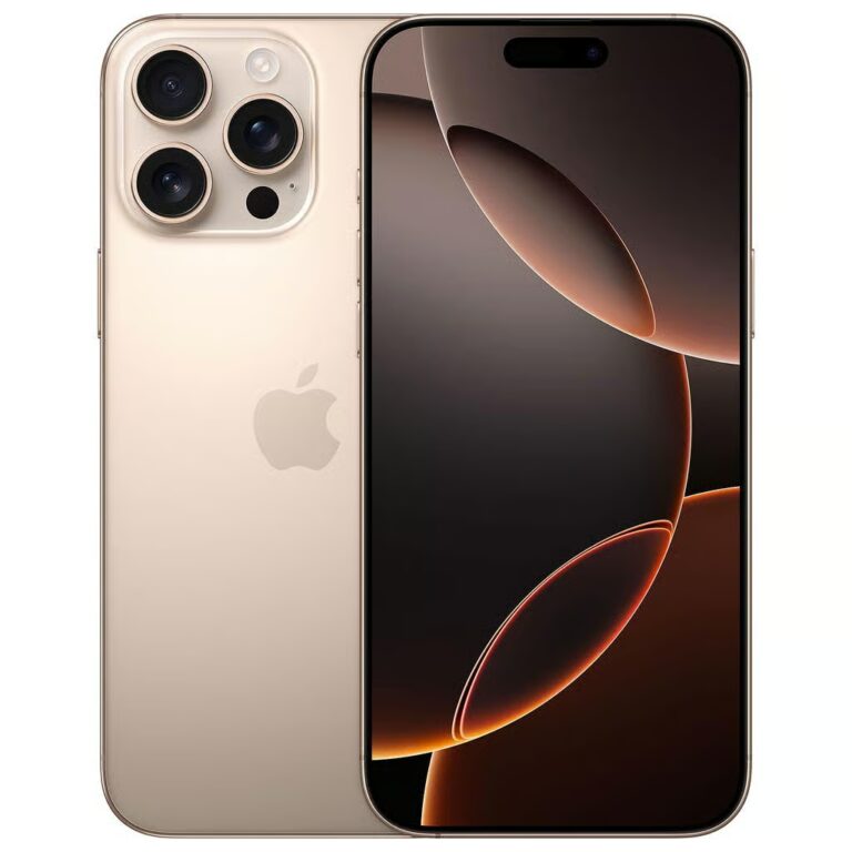 iPhone 16 pro max deserto